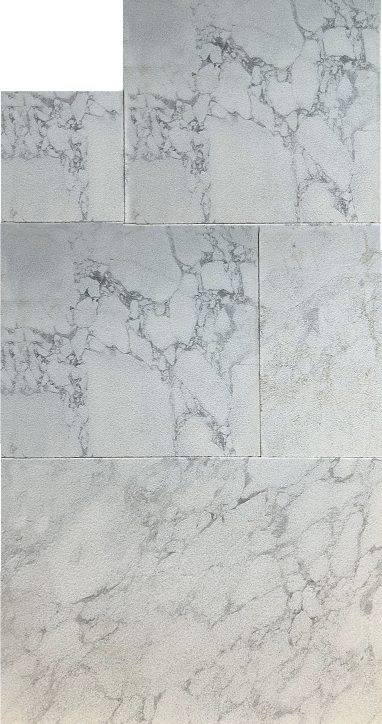 TRAVERTINE & MARBLE DECKS + PATIOS