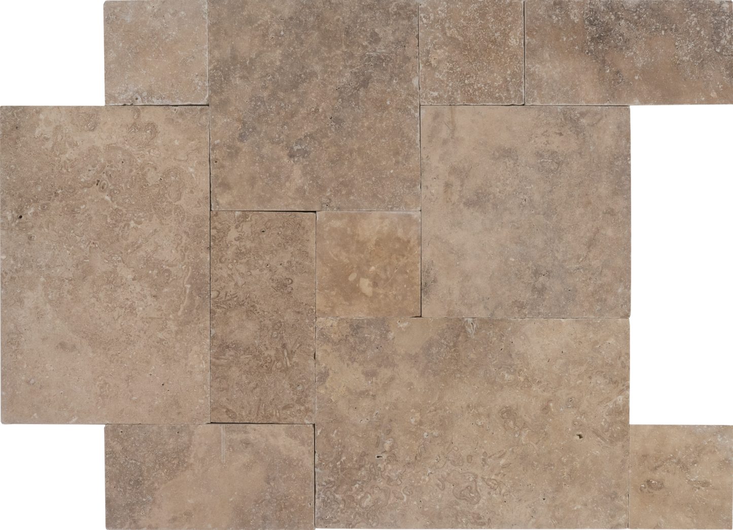 TRAVERTINE & MARBLE DECKS + PATIOS