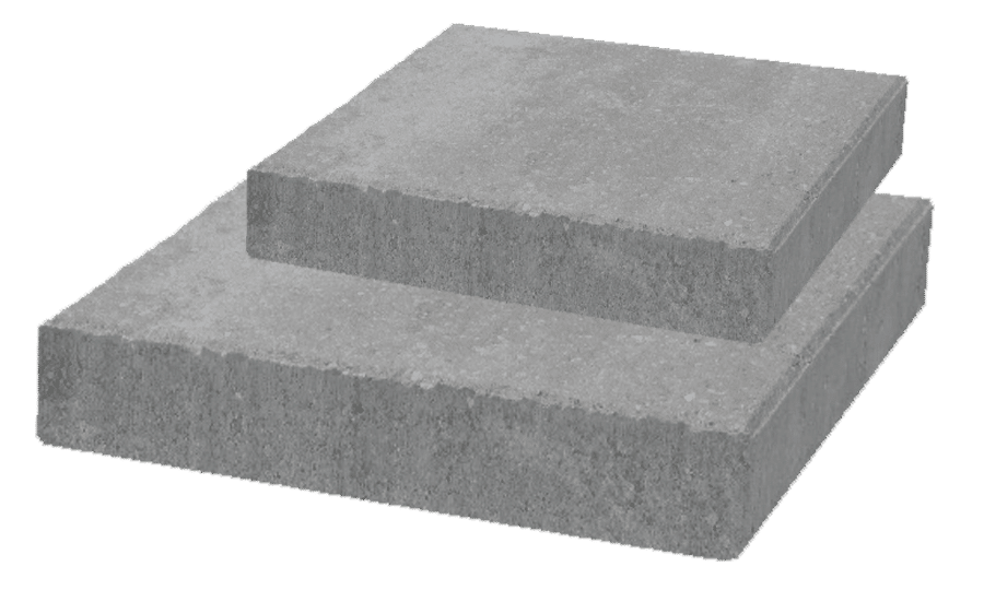 Cascade concrete pavers